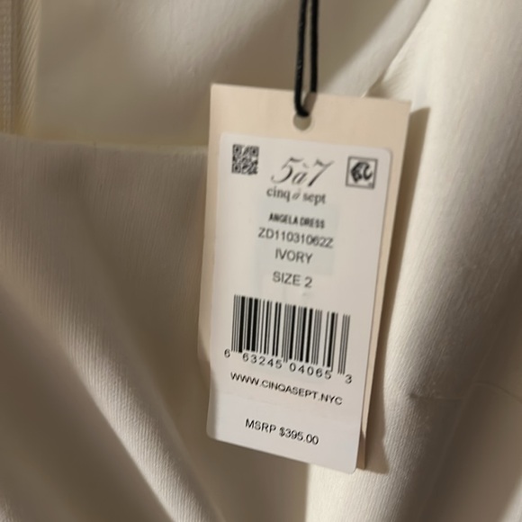 White Cinq à sept dress size 2 - Picture 2 of 2